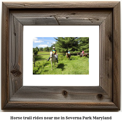 horse trail rides near me in Severna Park, Maryland